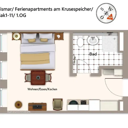 Ferienapartments Am Krusespeicher Ferienapartments Am Krusespeicher 1-11 Wismar